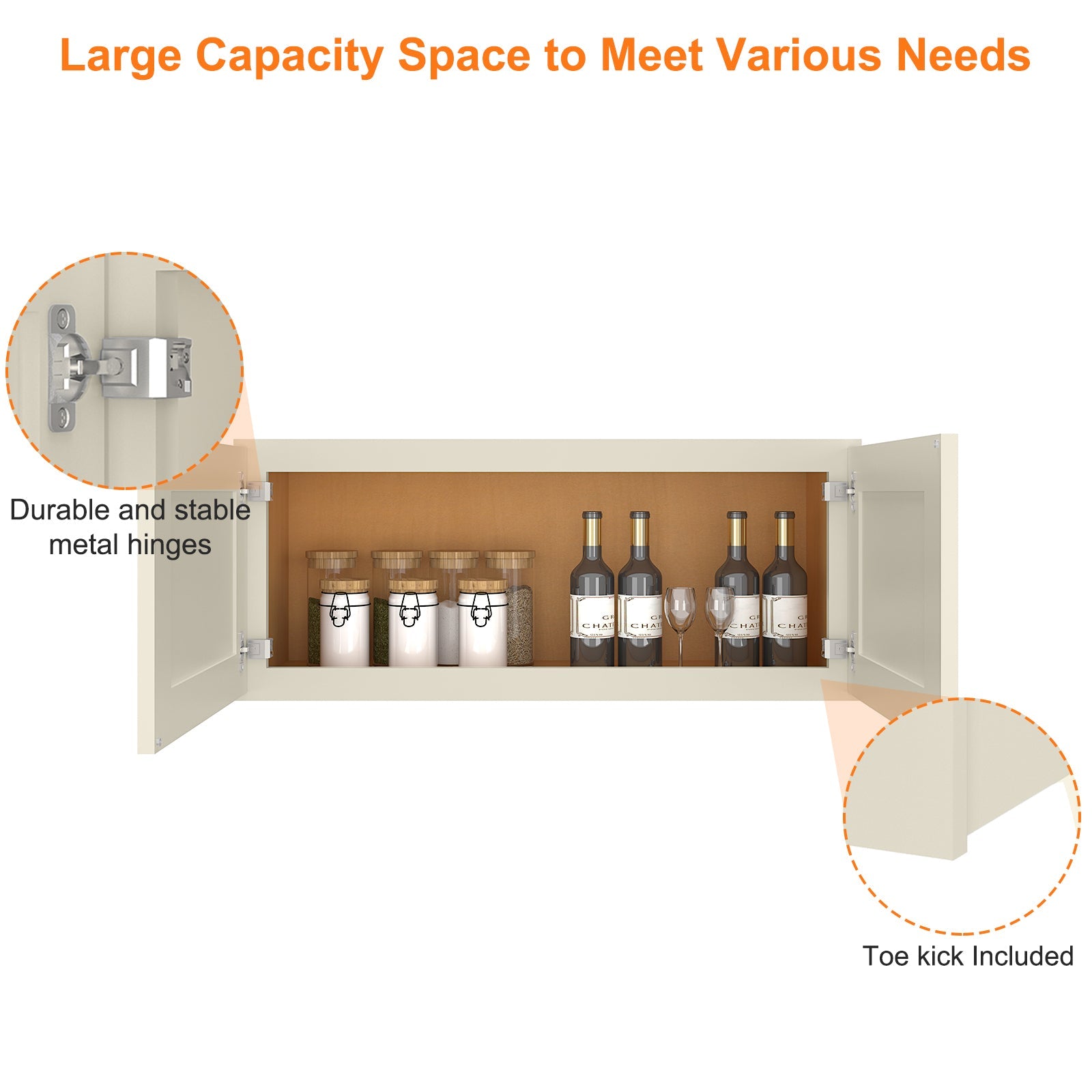 12"D*36"W*15"H Birch Solid Wood Medicine Cabinet Wall Mounted W3615