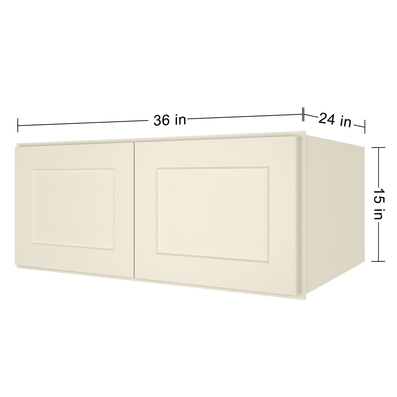 24"D*36"W*15"H Birch Solid Wood Medicine Cabinet Wall Mounted W361524