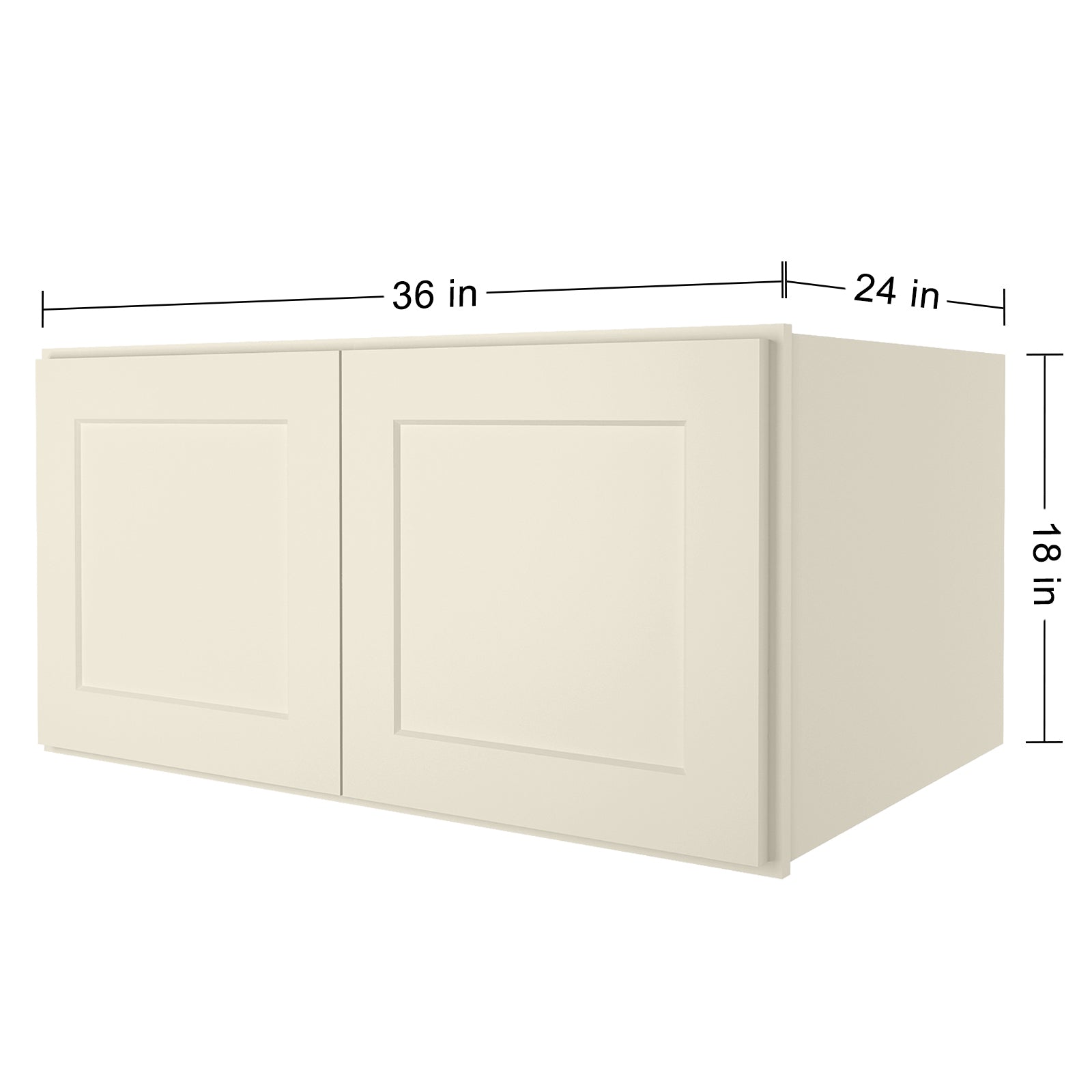 24"D*36"W*18"H Birch Solid Wood Medicine Cabinet Wall Mounted W361824