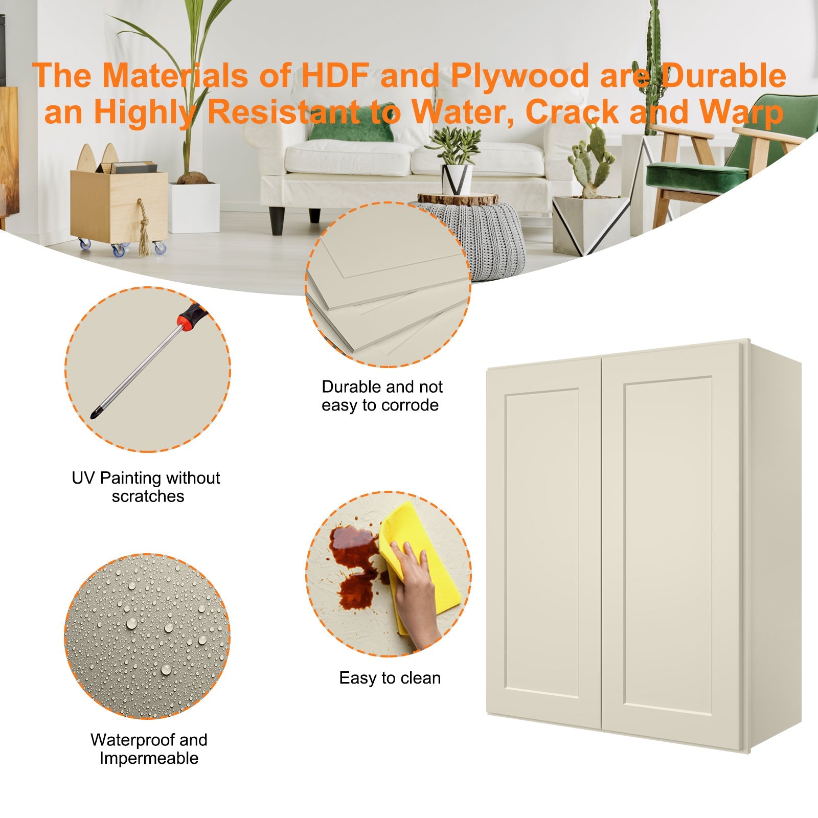 24"D*36"W*36"H Birch Solid Wood Medicine Cabinet Wall Mounted W3636