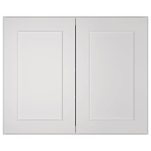 Wall Refrigerator Cabinet Glass Door Cabinet Wooden Storage Cabinets in HDF with Frameless Doors for Kitchens, Bathrooms, Study Rooms, Living Rooms and Other Places, Decorative Furniture Buylikepro