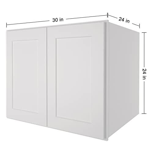 Wall Refrigerator Cabinet Glass Door Cabinet Wooden Storage Cabinets in HDF with Frameless Doors for Kitchens, Bathrooms, Study Rooms, Living Rooms and Other Places, Decorative Furniture Buylikepro