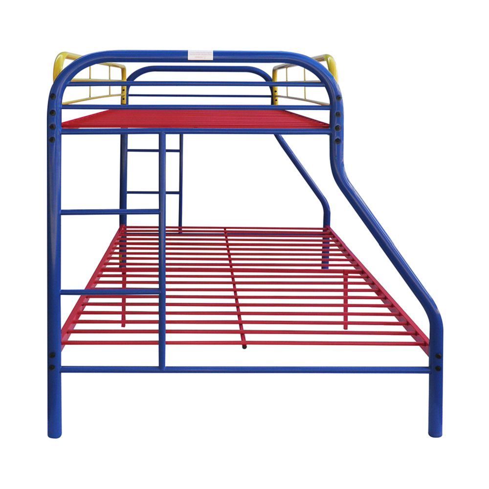 Tritan Bunk Bed (Twin/Full) in Rainbow 02053RNB