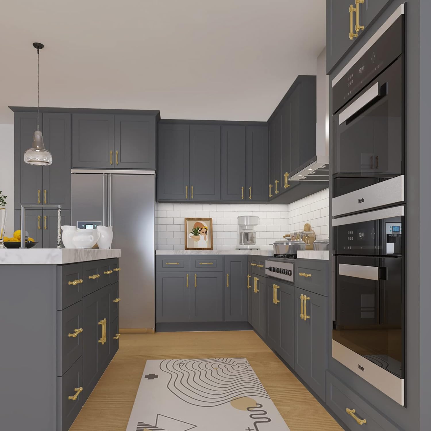 24"D Birch Solid Wood x 18"W x 34.5"H 2 Drawer Base Kitchen Cabinet 18" Wide 2DB18