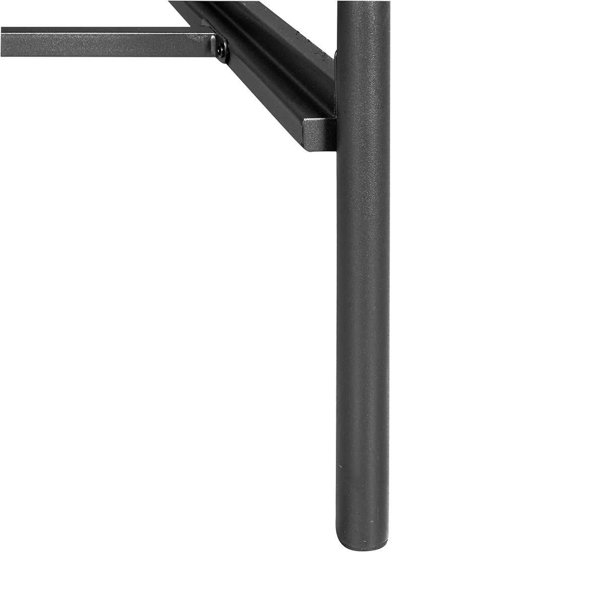 86.4" L X 59.6" W X 44"H Metal Bed Frame Queen Size Standerd Bed Frame - BLACK