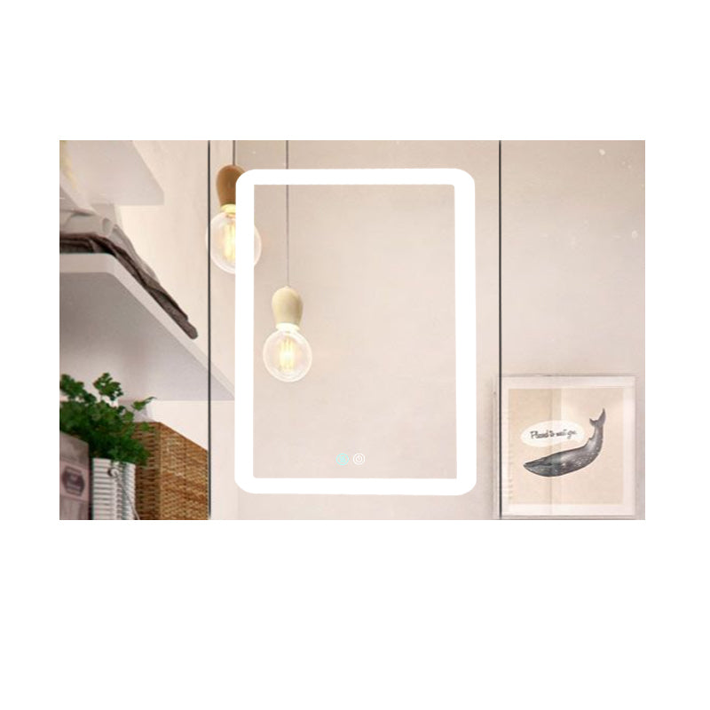 40x30 Inch LED Bathroom Medicine Cabinet Surface Mount Double Door Lighted Medicine Cabinet, Medicine Cabinets for Bathroom with Mirror Defogging, Dimmer Black