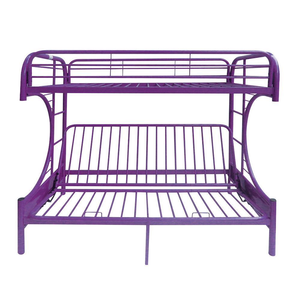 Eclipse Bunk Bed (Twin/Full/Futon) in Purple 02091PU