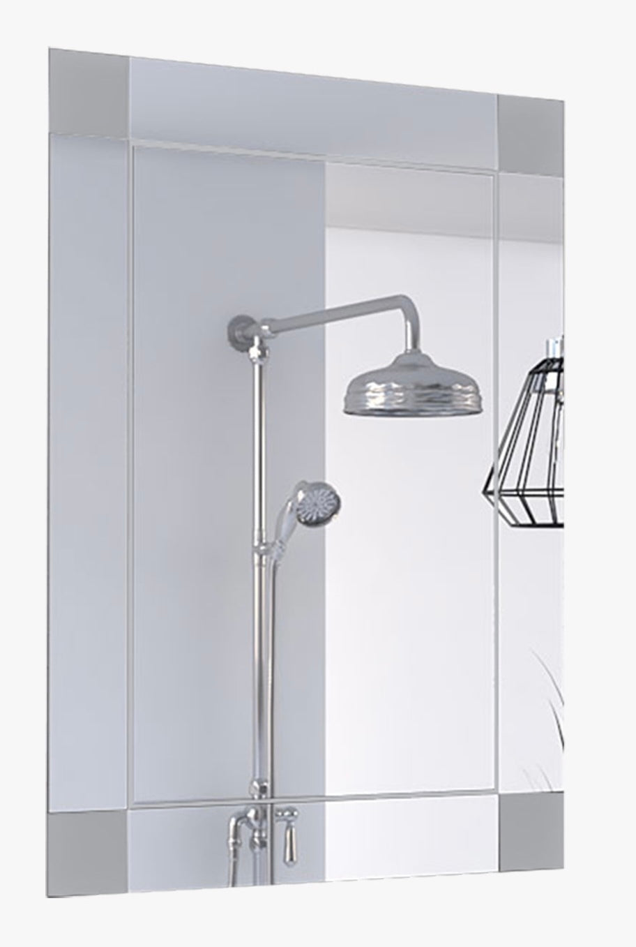 Mirror Genova, Rectangle Mirror -Mirrored Glass