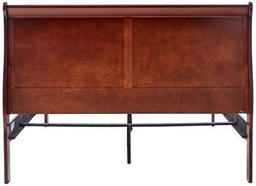 Louis Philippe III Queen Bed in Cherry 19520Q