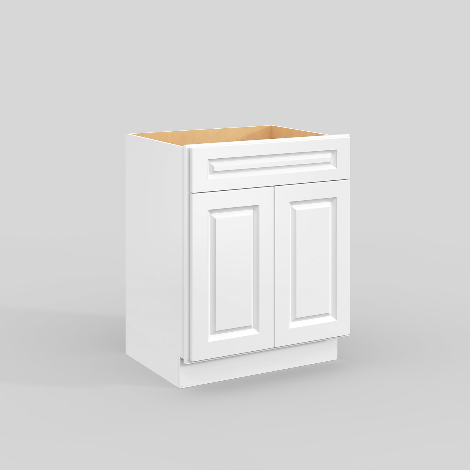 V series double door drawerless bathroom vanity base cabinet, kitchen cabinet
