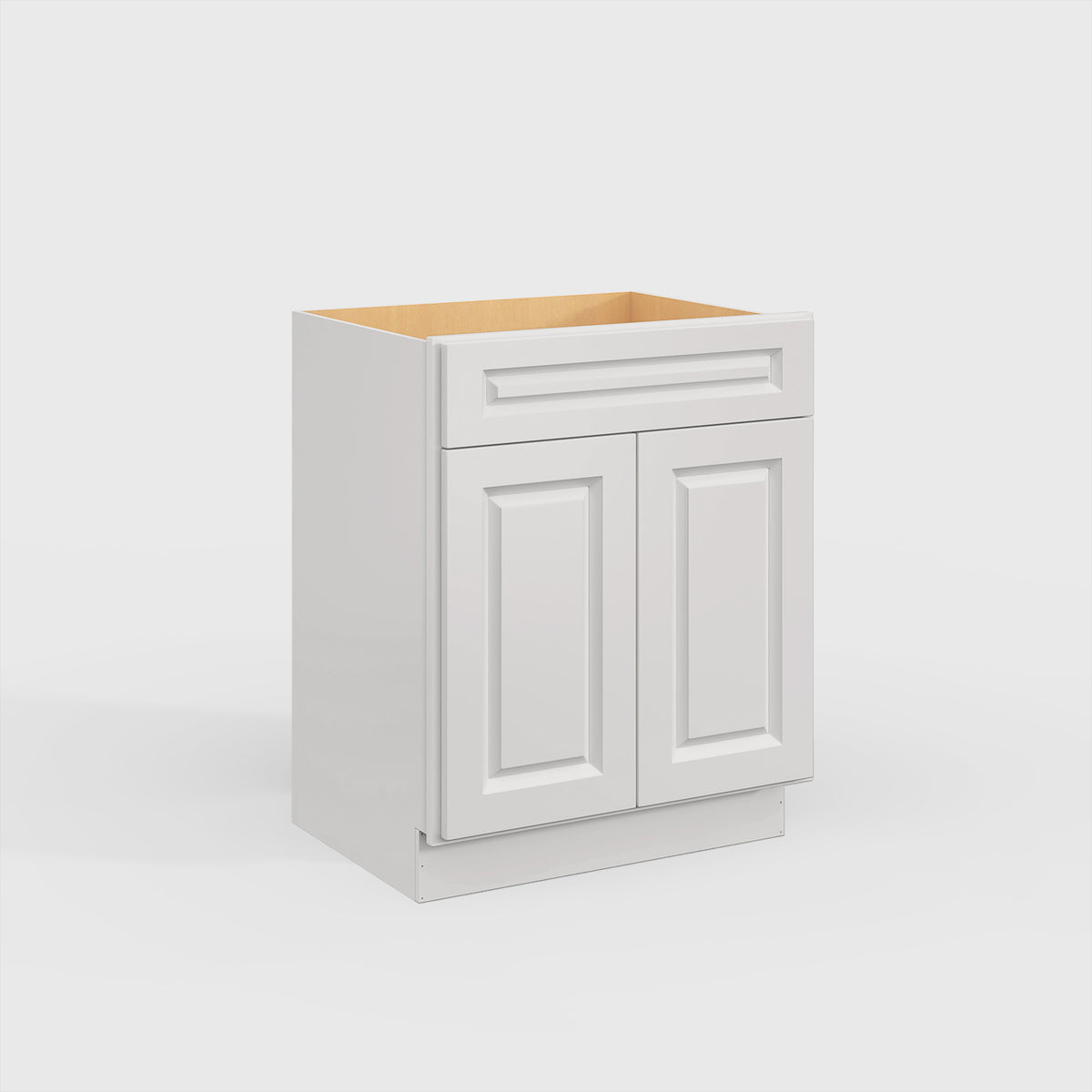 V series double door drawerless bathroom vanity base cabinet, kitchen cabinet