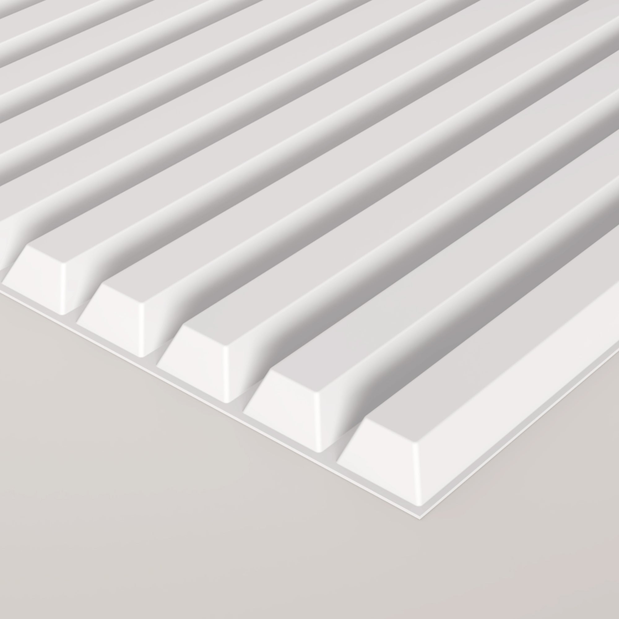 PVC Slat Wall Panel, 19.7 x 19.7in 3D Fluted Textured Panel Black, Suitable for Kitchen, Living Room, and Home 3D Wall Panels(12-Pack, 32 Sq.ft)