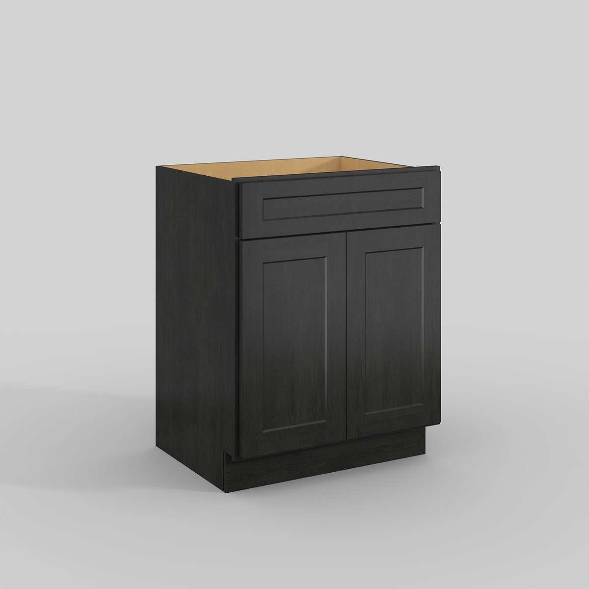 V series double door drawerless bathroom vanity base cabinet, kitchen cabinet