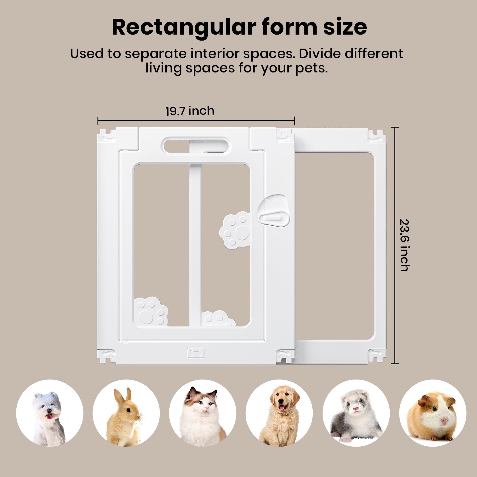 Animigo Clear Acrylic Plastic Cages for pets