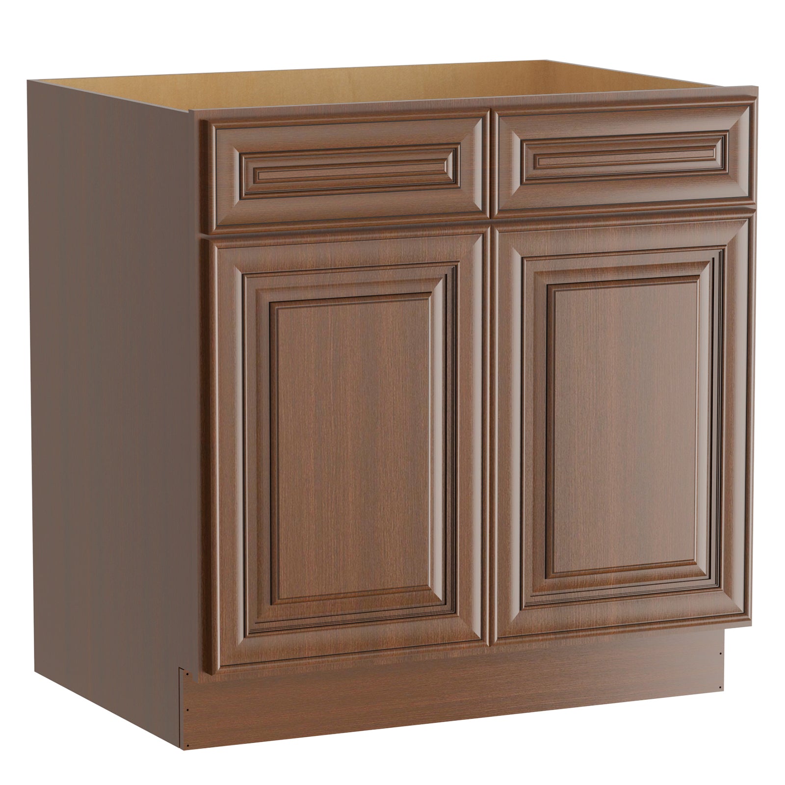 24"D Birch Solid Wood X 30"W X 34-1/2"H Base Kitchen Cabinet B30