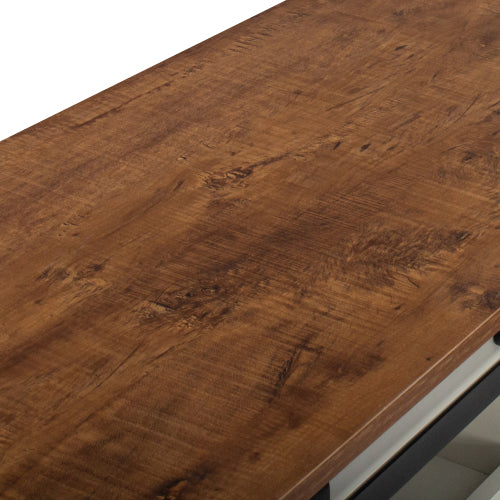 Farmhouse Sliding Barn Door TV Stand