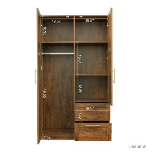 High Wardrobe & Kitchen Cabinet
