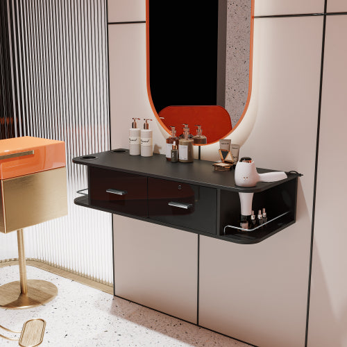 Beauty Locking Wall Mount Styling Station