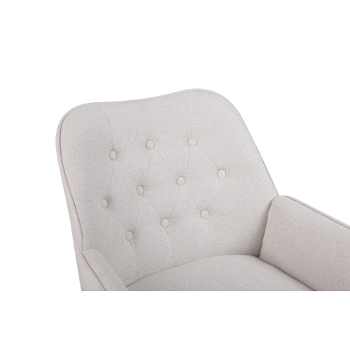 Modern Mid Century Chair Velvet Sherpa Armchair