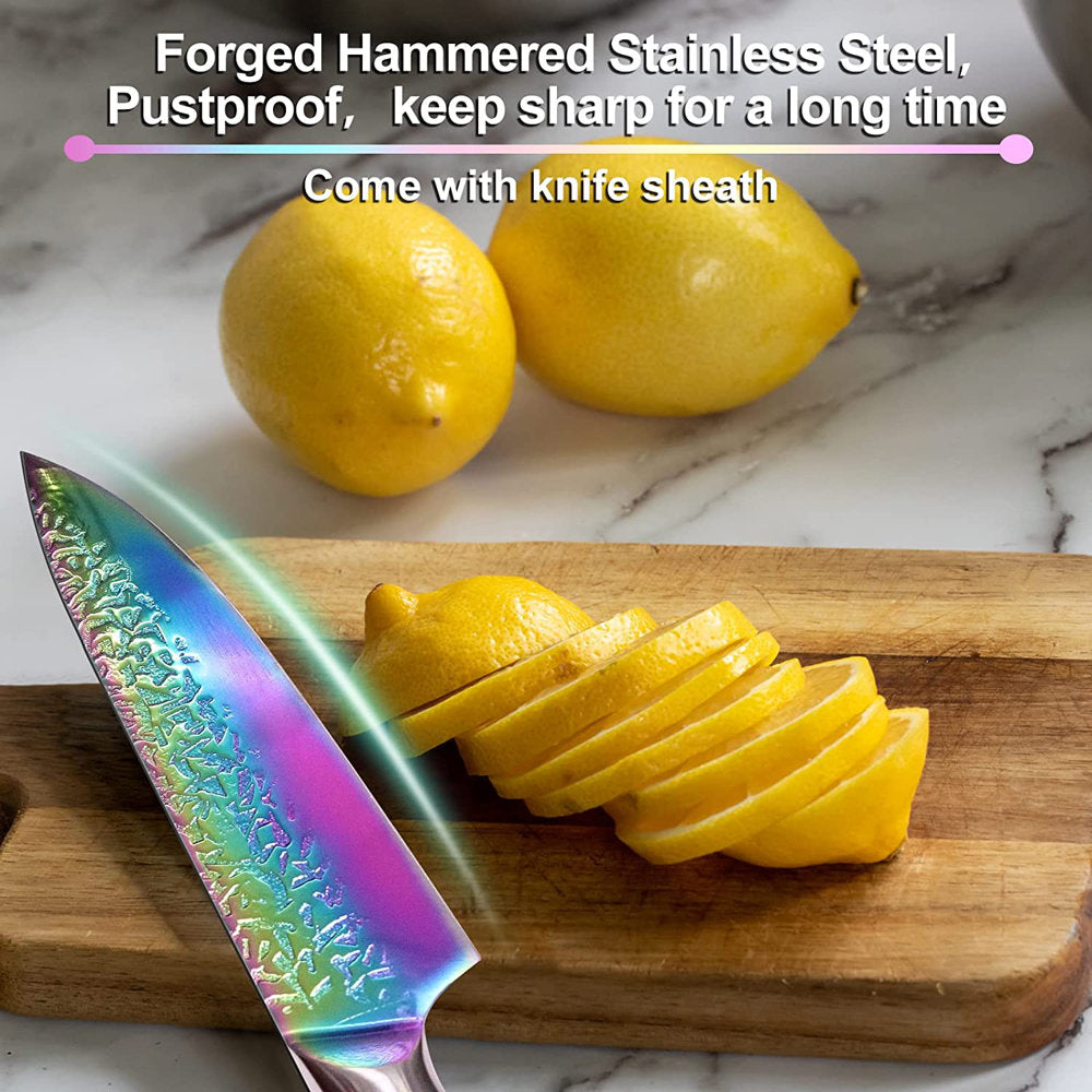2 Piece High Carbon Stainless Steel Knife Block Set