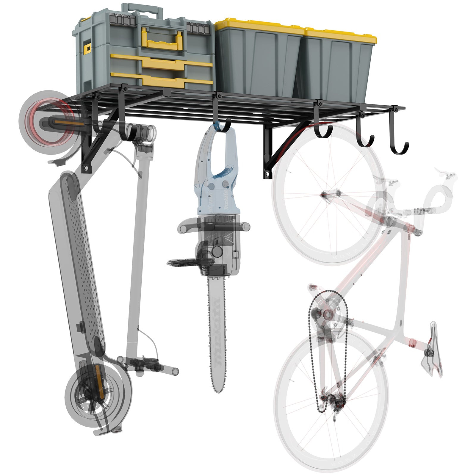 Heavy Duty Garage Wall Shelving