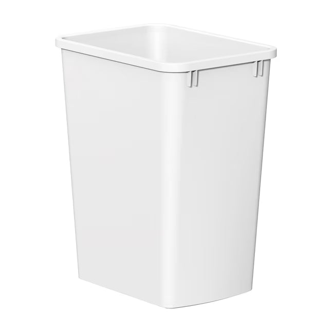 Trash Can Wastebasket Versatile Design for Kitchen Office Bathroom