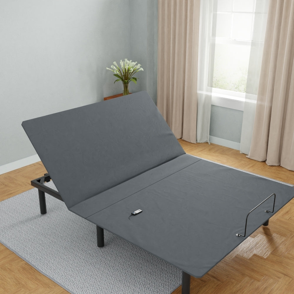OS1 Black Twin XL Adjustable Bed Base With Head Position Adjustments