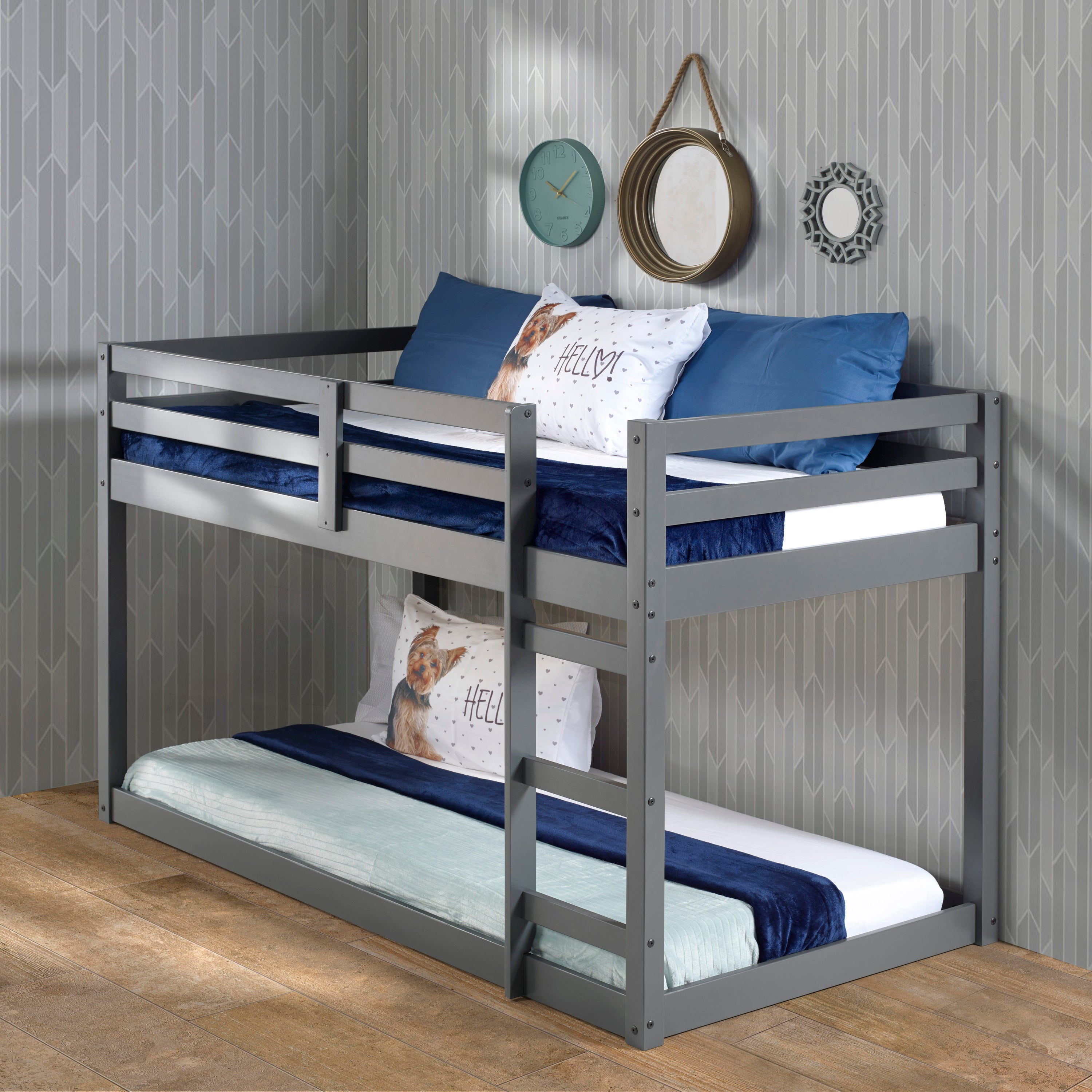 Gaston Loft Bed, Gray 38180