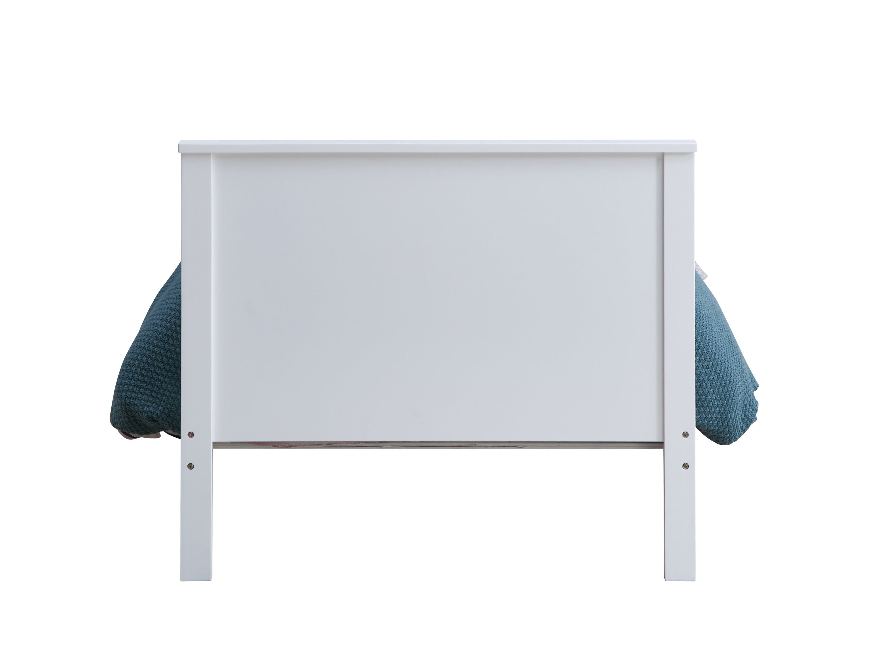 Bungalow Twin Bed in White 30025T