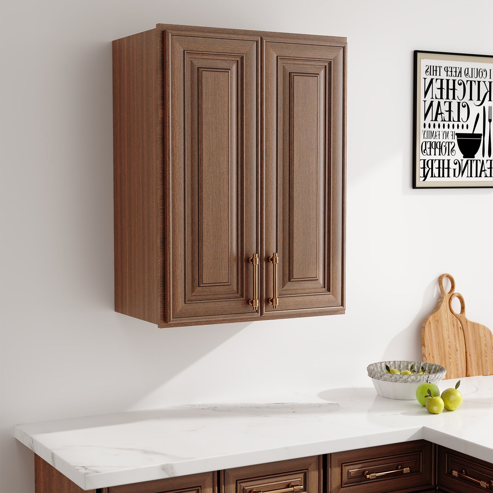 W Series Wall Cabinet with 2 Doors and shelves-5
