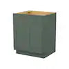 Easy-DIY Ready to Assemble Drawer Base Kitchen Cabinet in Shaker Basil with 1-Doors