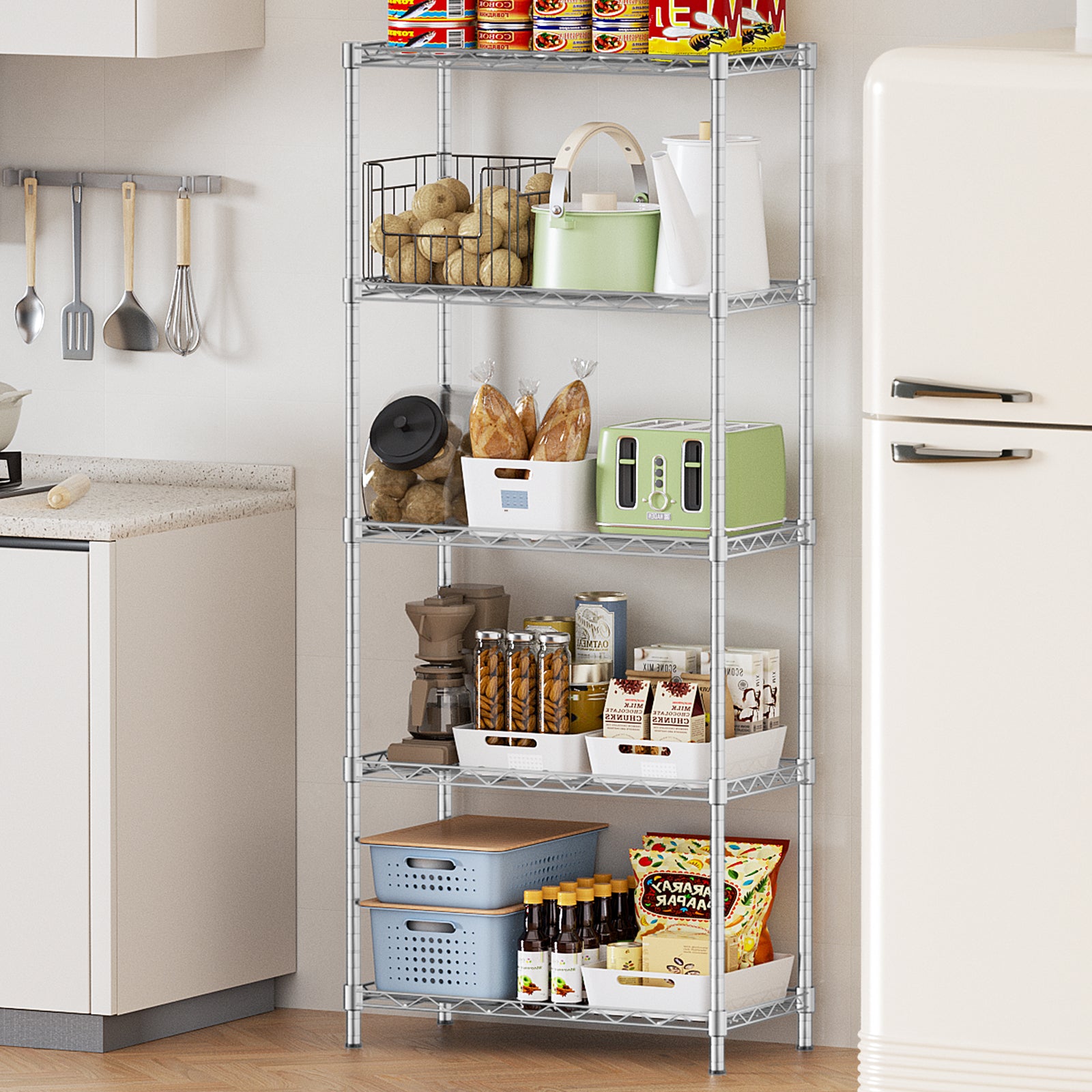 Adjustable Heavy Duty Metal Shelving