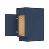 Easy-DIY Ready to Assemble Drawer Base Kitchen Cabinet in Shaker Navy with 1-Door