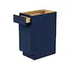 Easy-DIY Ready to Assemble Drawer Base Kitchen Cabinet in Shaker Navy with 1-Door