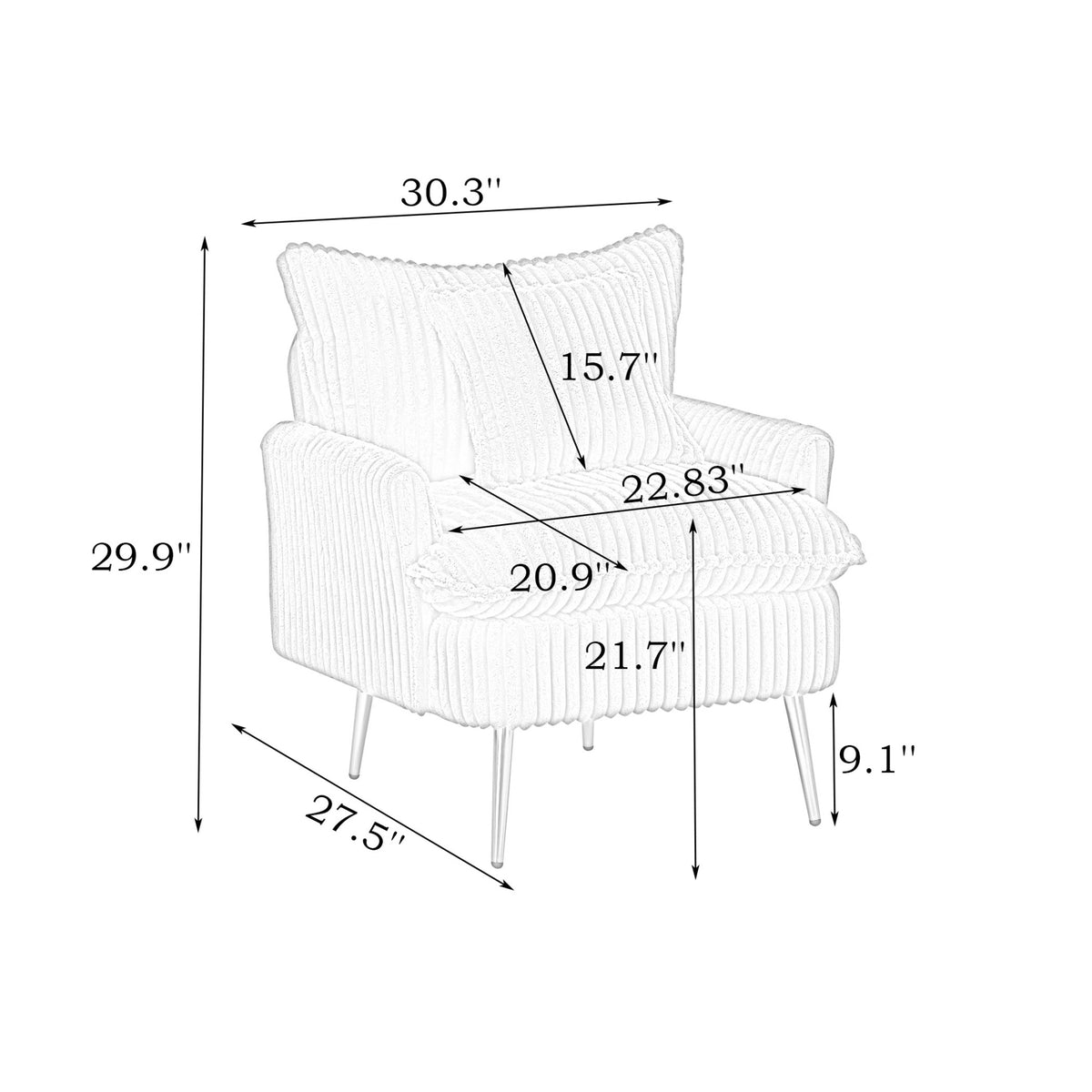 Comfortable Seat, for Bedroom & Living Room