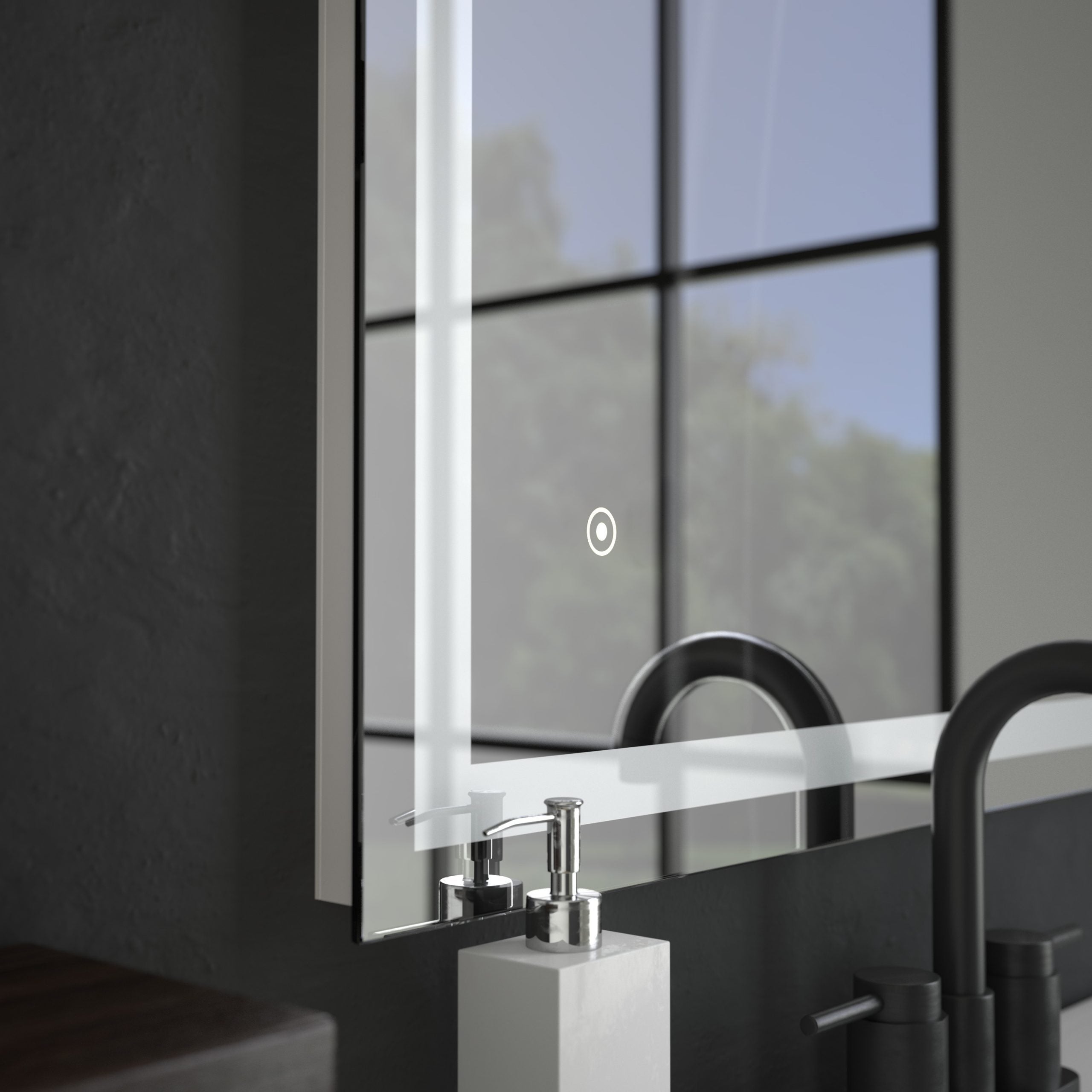 24" × 30" LED Mirror