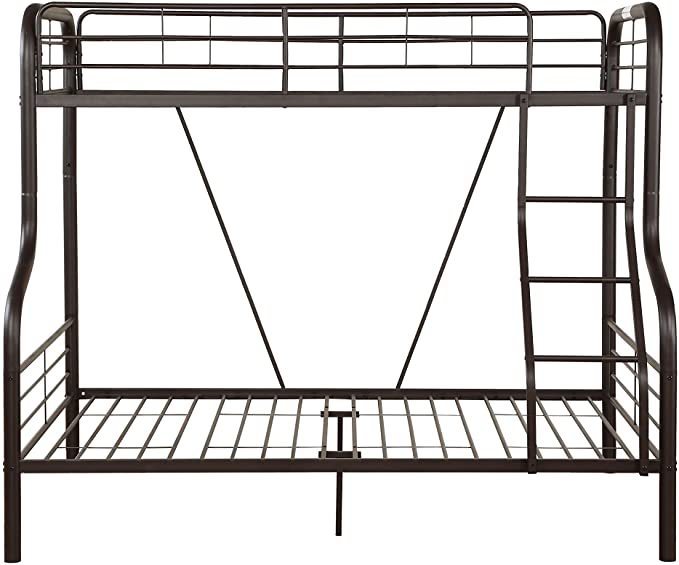 Cairo Bunk Bed (Twin/Full) in Sandy Black 37610