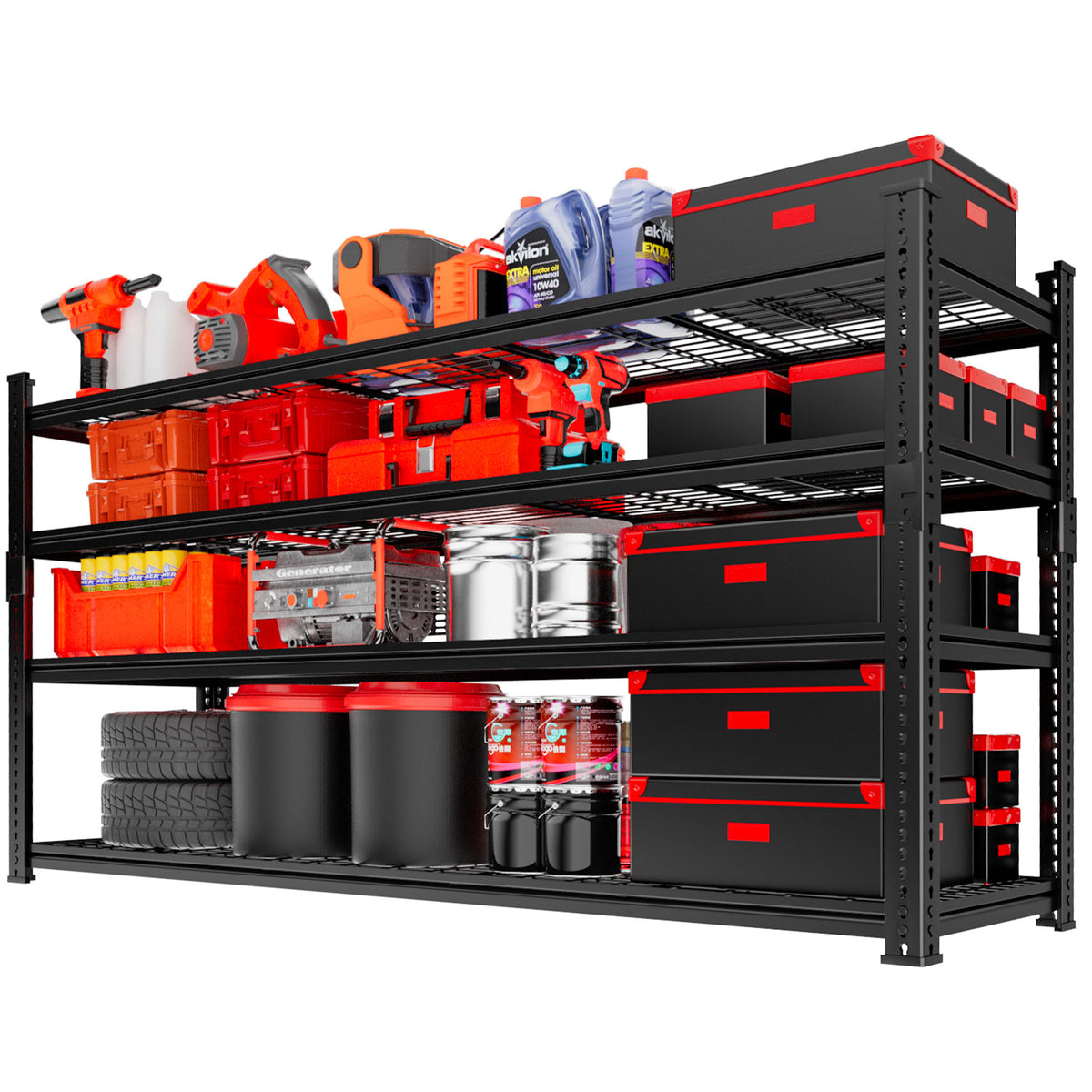 TW Adjustable Heavy Duty Metal Shelving Unit