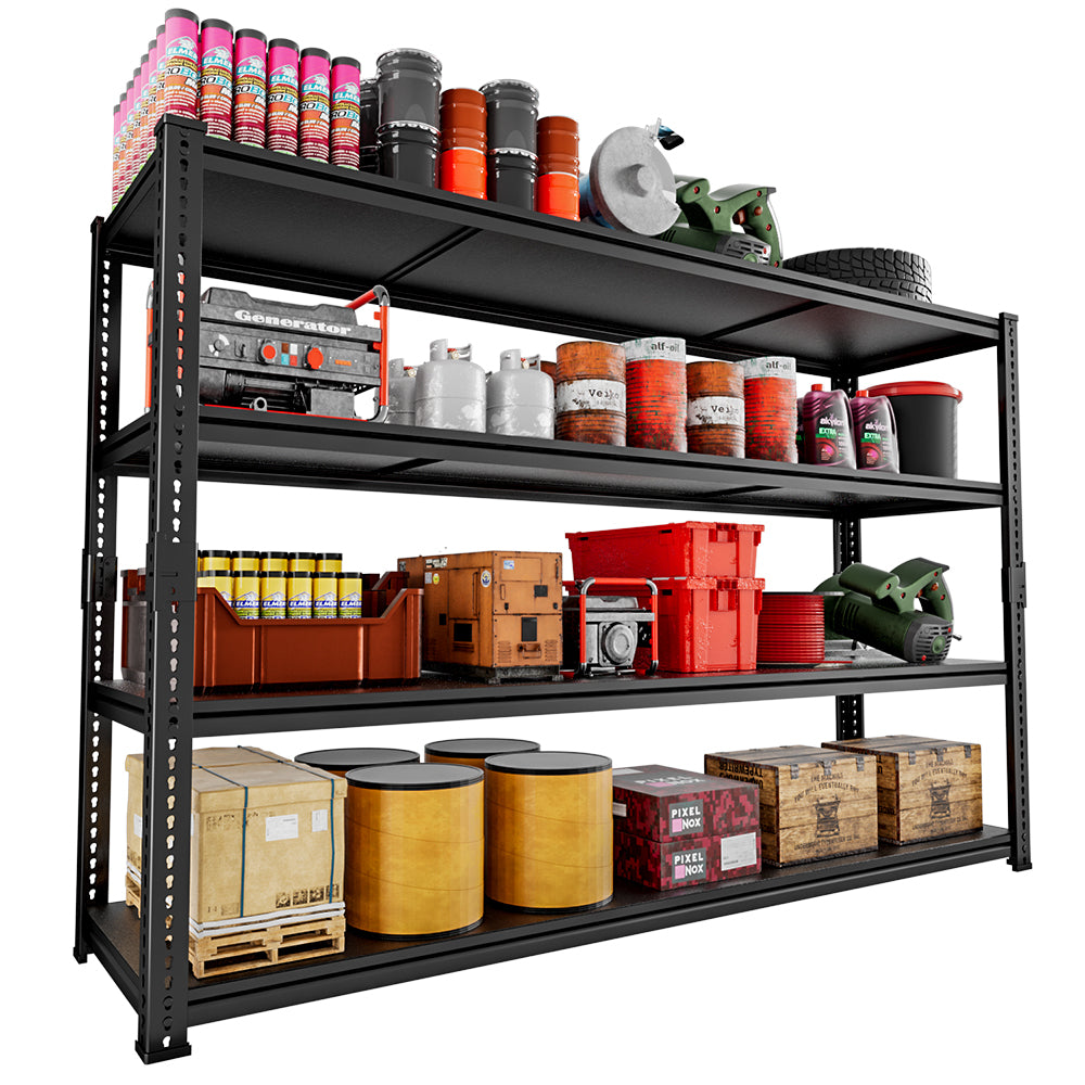 Adjustable Heavy Duty Metal Shelving Unit For Garage,Pantry,Storage,Toolsheds, Warehouses