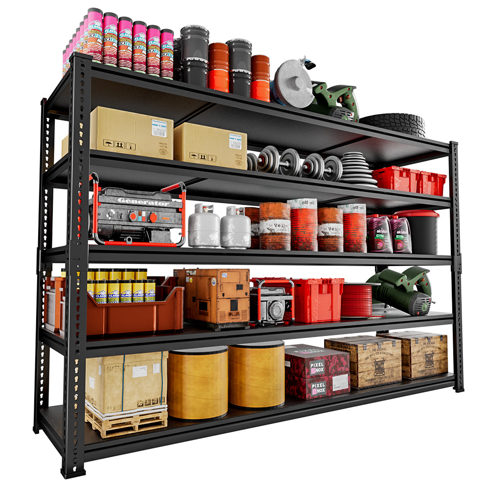 Adjustable Heavy Duty Metal Shelving Unit For Garage,Pantry,Storage,Toolsheds, Warehouses