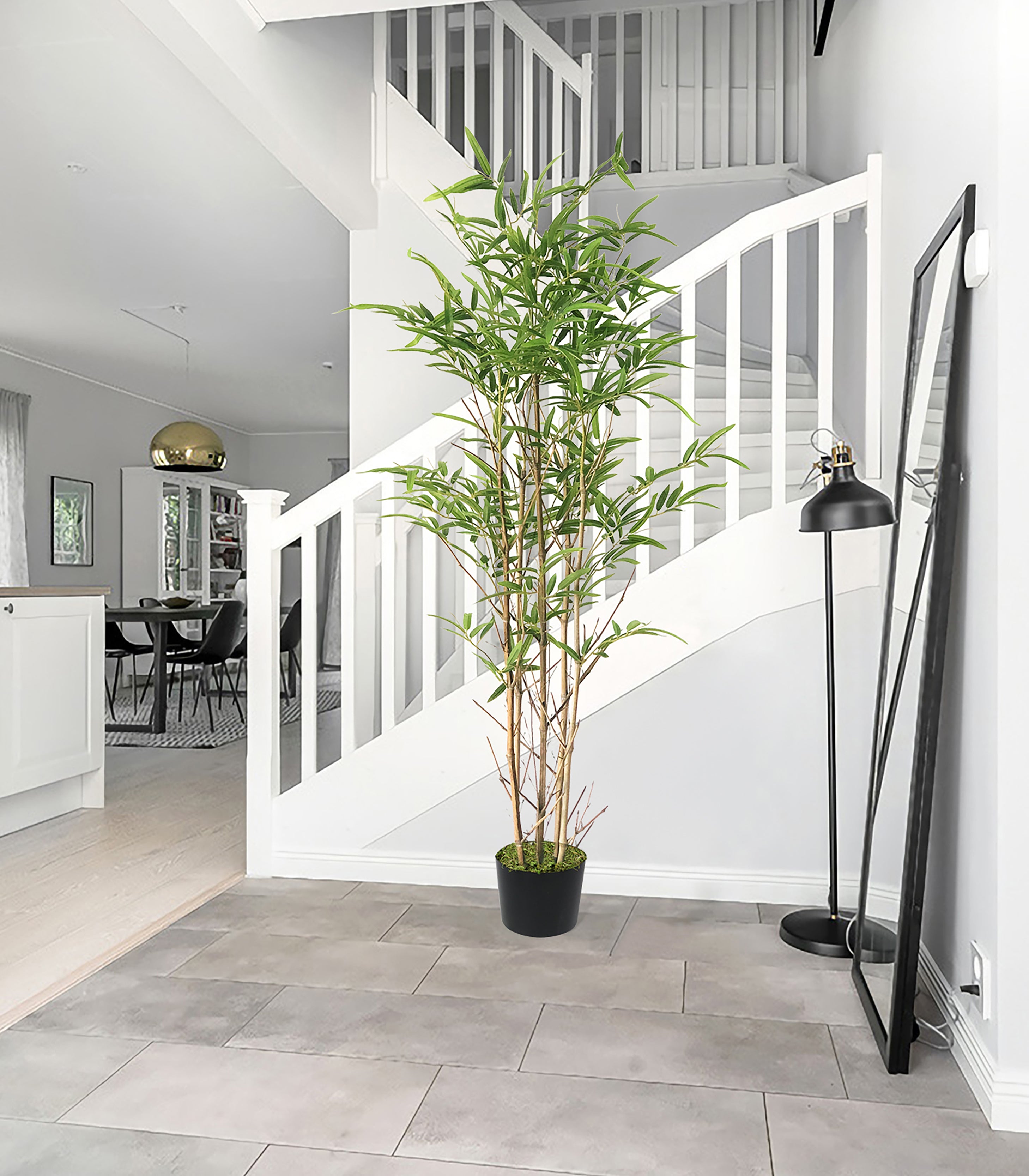 6ft Dark Green Bamboo Tree