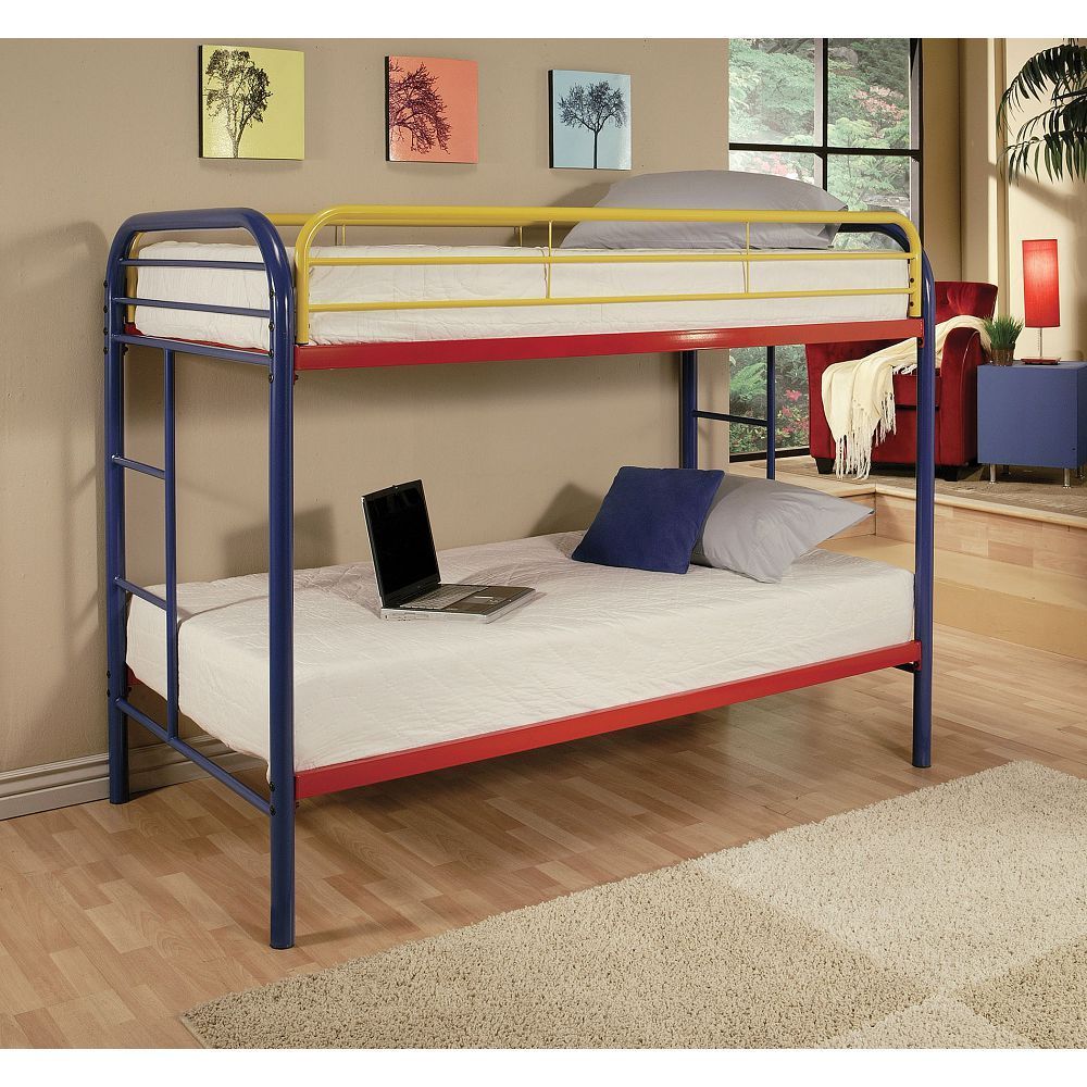 Thomas Bunk Bed (Twin/Twin) in Rainbow 02188RNB