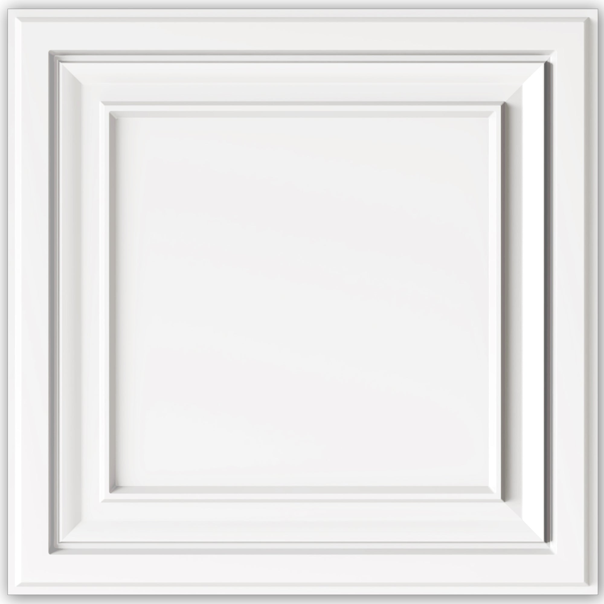 PVC Ceiling Tiles, 2x2 Feet Glue Up Plastic Sheet in Black, Suitable for Kitchen, Living Room, and Home Decorative Ceilings (12-Pack, 48 Sq.ft)