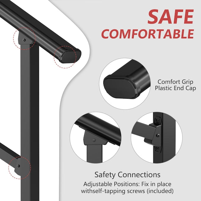 Hand Rails for Outdoor Steps Wrought Iron Railing
