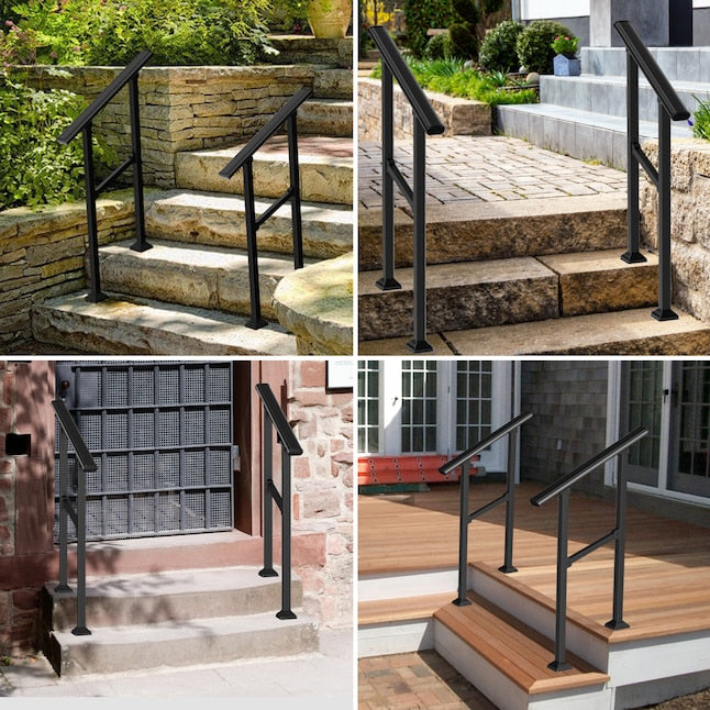 Hand Rails for Outdoor Steps Wrought Iron Railing