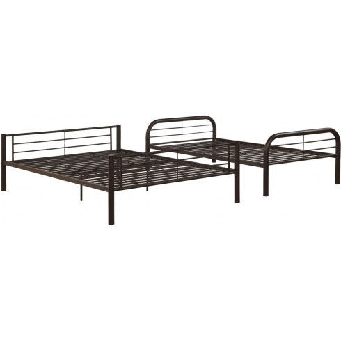 Cairo Bunk Bed (Twin/Full) in Sandy Black 37610