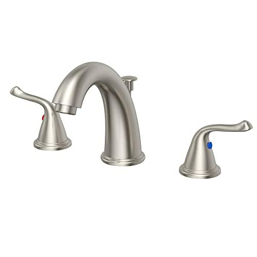 3 Hole 2-Handles Bathroom Faucet