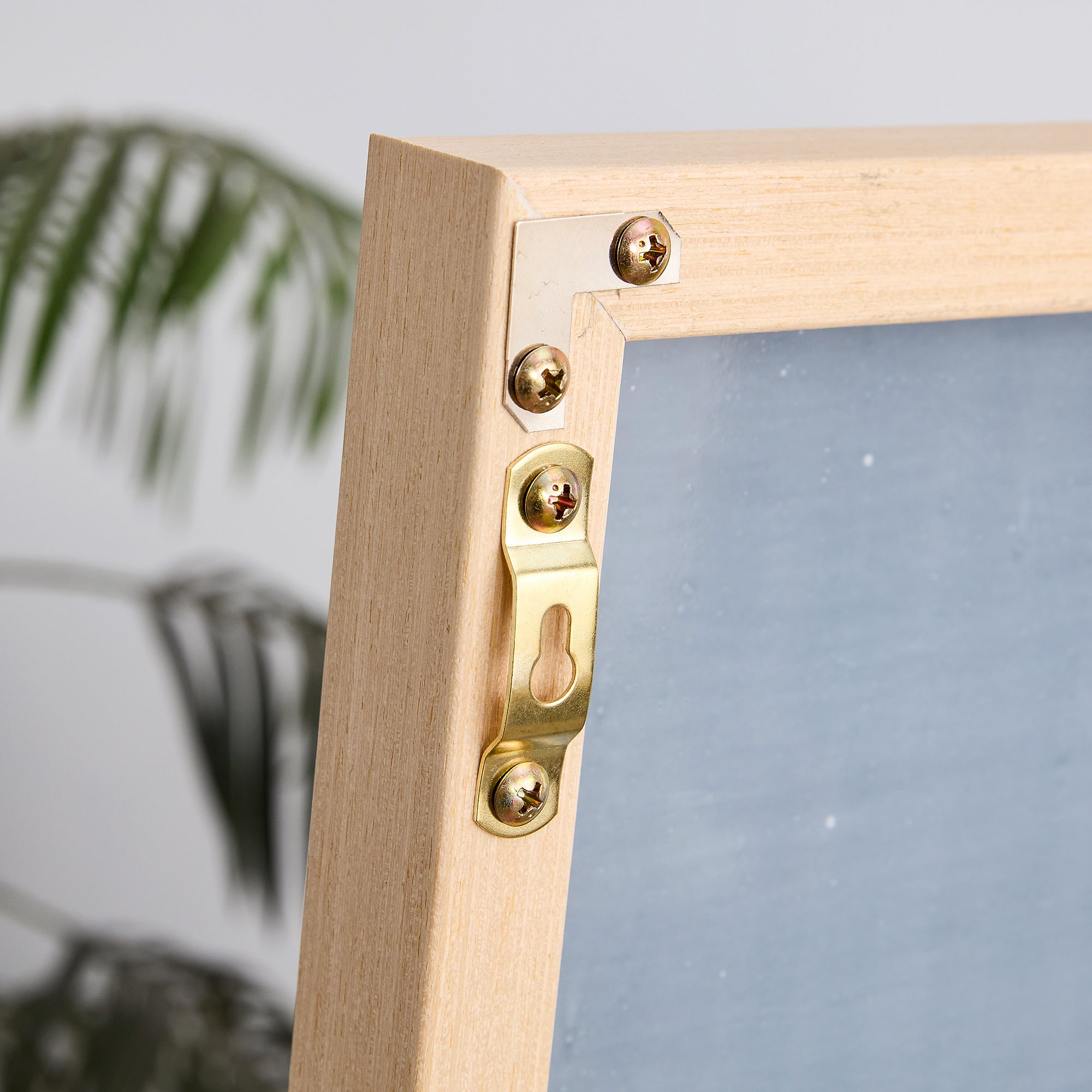 Oak solid wood frame full length mirror, dressing mirror, bedroom entrance, decorative mirror, clothing store, and floor mounted mirror. 60" *17.3"