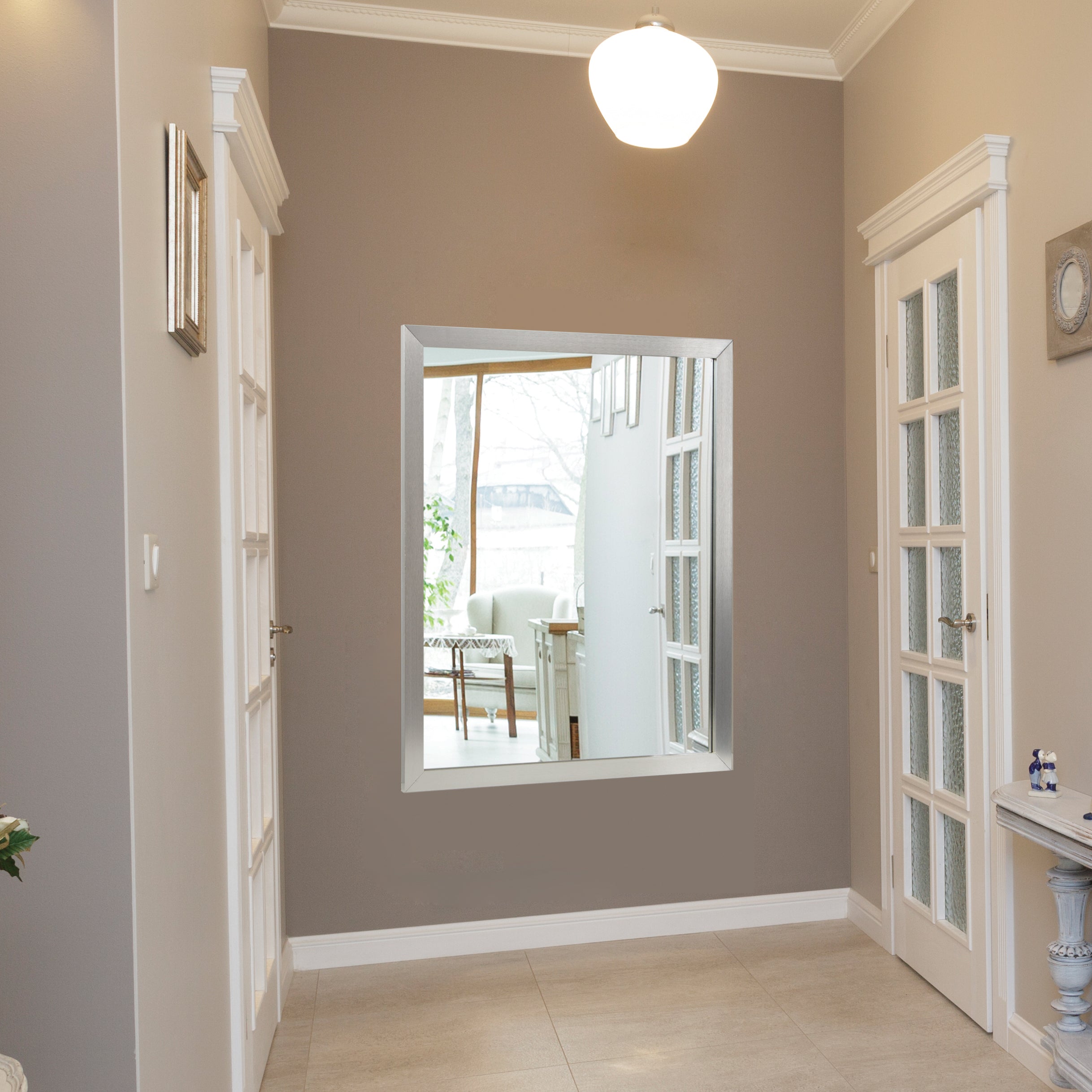 30″ x 36″ Aluminum Wall Mirror