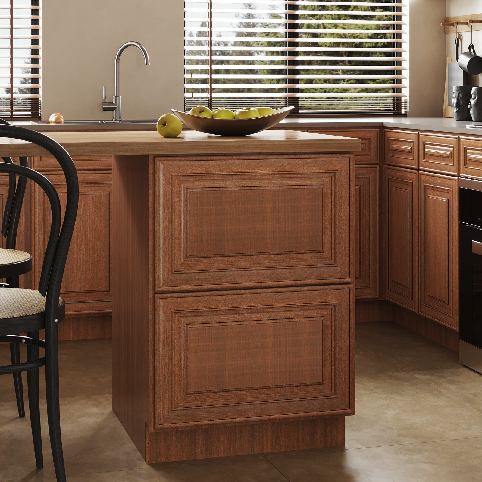 2DB Series Drawer Base Cabinet, Kitchen Cabinet